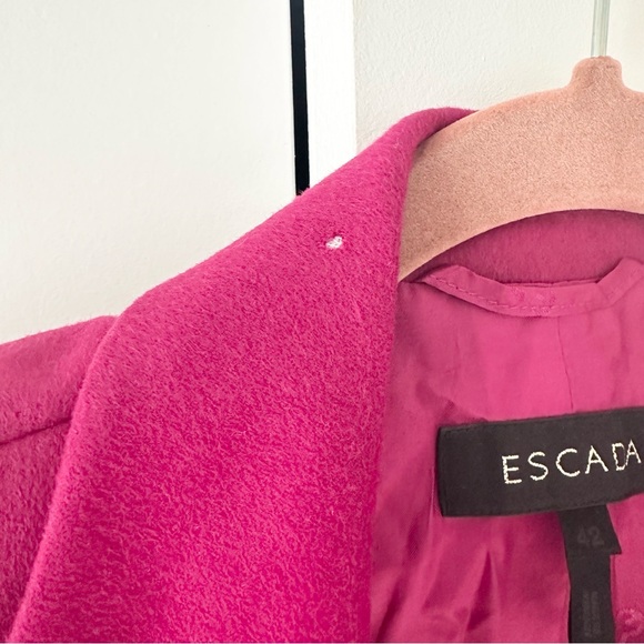 Escada Rabbit Angora Virgin Wool Blazer - Picture 6 of 9